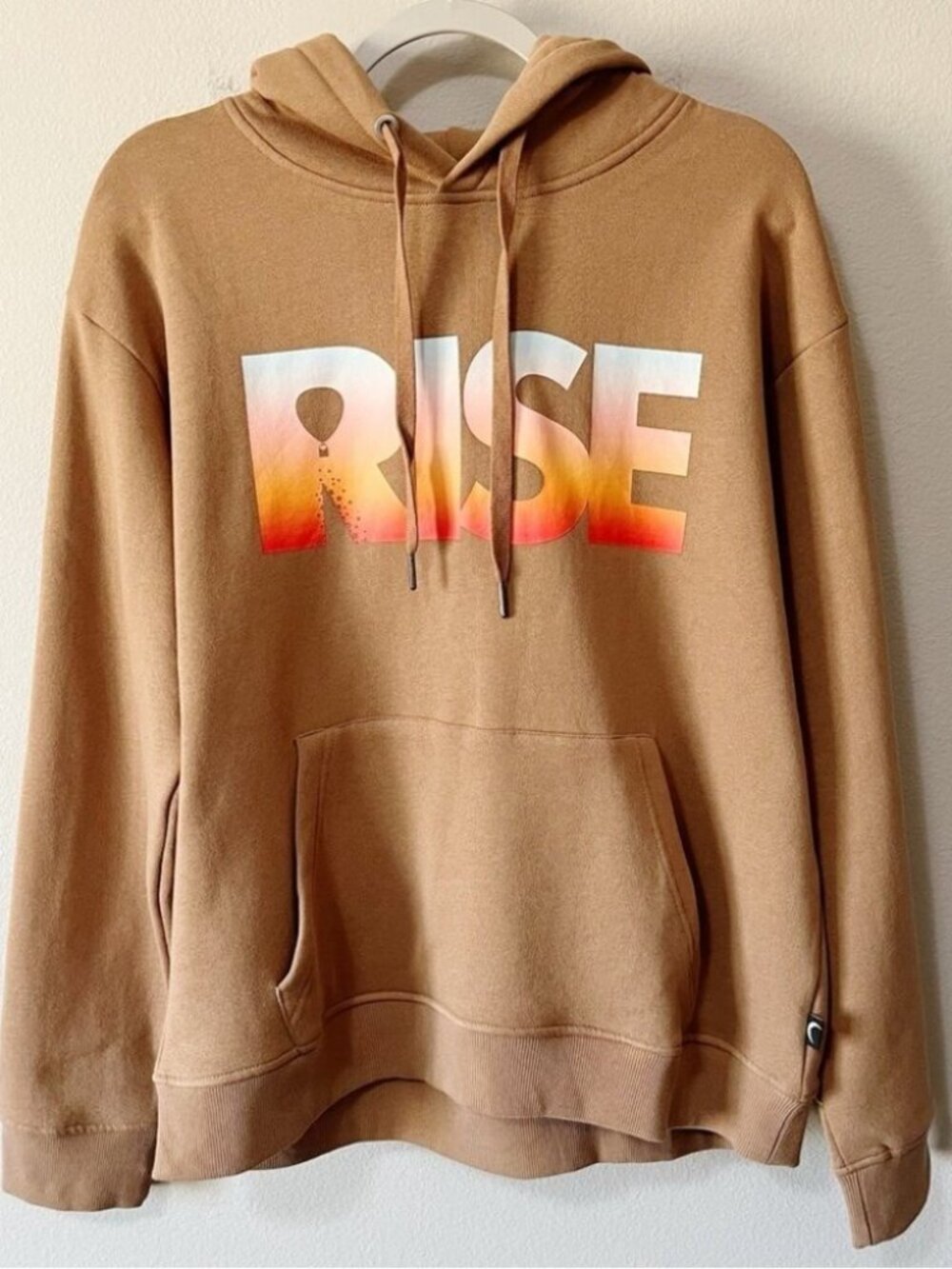 ZYIA Brown RISE Hoodie Size Large